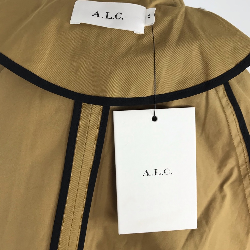 SOLD! A.L.C. Bridges Khaki Trench Coat - Picture 8 of 10